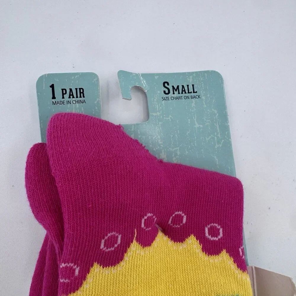 Justin Boots Fashion Cushioned Sole Over The Calf Socks Women's Size Small